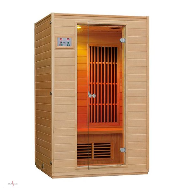 LAGERSALG - Infrarød Sauna 2.250 watt til 2 personer - Low EMF