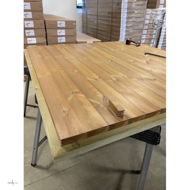 Thermofyr planker til udend�rs saunabyggeri