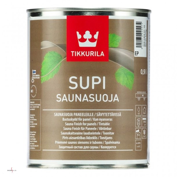 Supi Sauna beskyttelses -og overfladebehandling