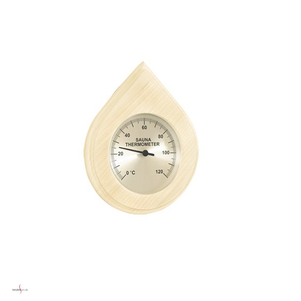 Drbeformet hygrometer i trramme.