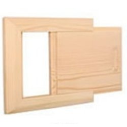 Ventilationsspjld i Gran til saunarum