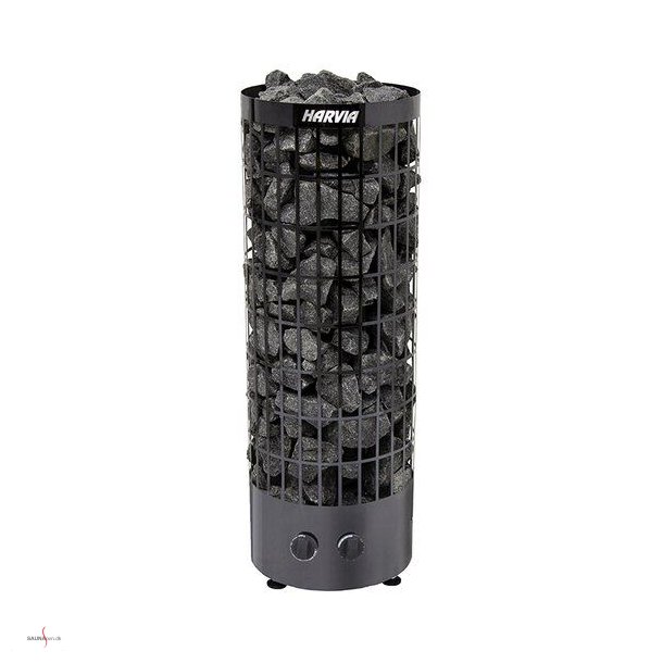Harvia Cilindro 9 kw. Black Steel
