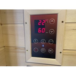 UDSTILLINGSMODEL - Infrar�d Sauna 1.550 watt til 1 person - Low EMF