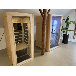 Infrard Sauna 1.550 watt til 1 person - Low EMF