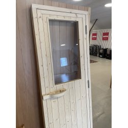 Saunadr til udendrs sauna - 70 x 204 cm. 