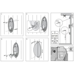 Harvia Saunalampe - E14 - 40 watt 
