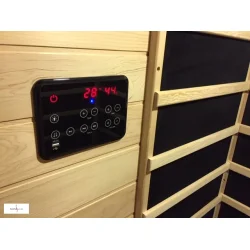 Infrard Sauna fuldspektrum til 2 personer.