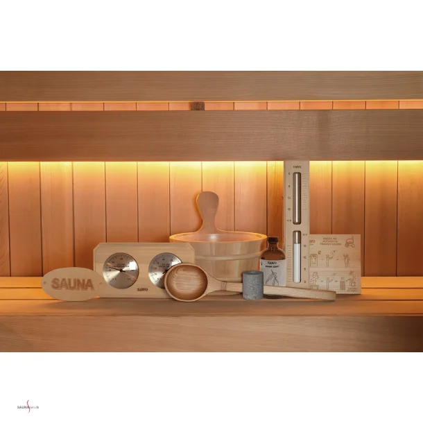 Luksus Saunas�t 9 dele - Cedertr�