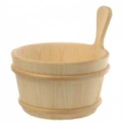 Saunaspand med indsats og se.