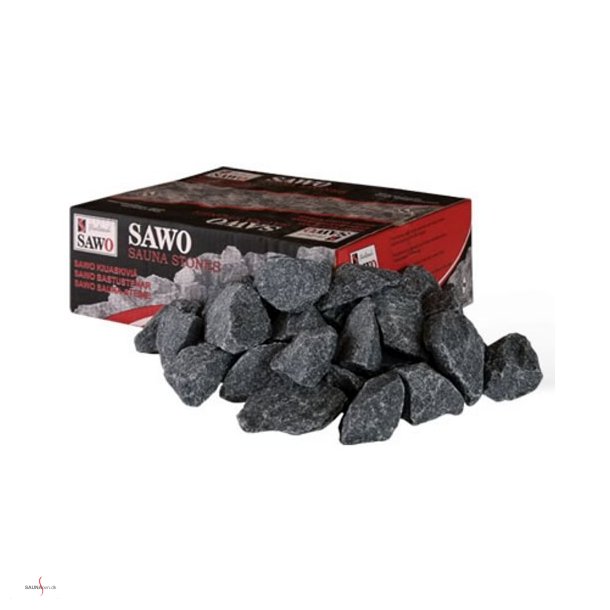 SAWO Saunasten 20 kg. til alle typer af saunaovne.