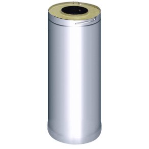 Skorsten - forl�ngerr�r 100 cm.