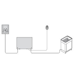 Harvia Xenio CX110 Saunastyring