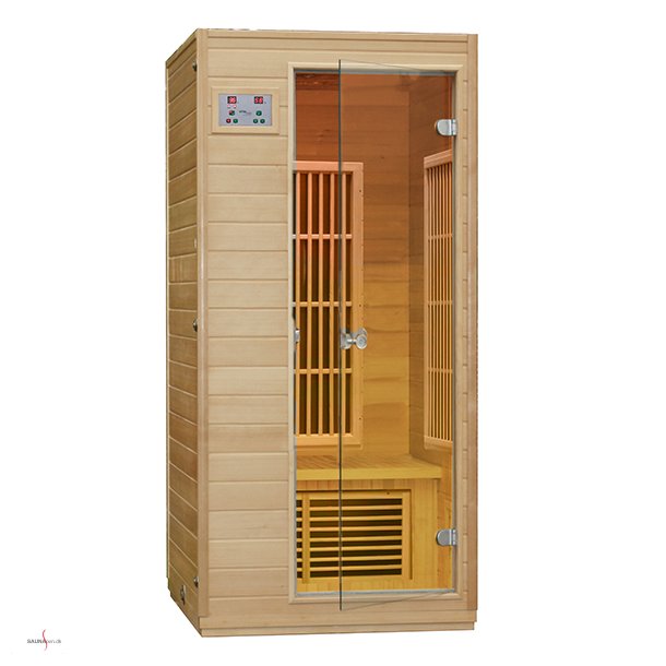 LAGERSALG - Infrarød Sauna 1.520 watt til 1 person - Low EMF