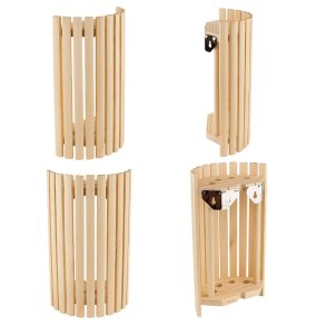 Skrm til saunalampe - gran