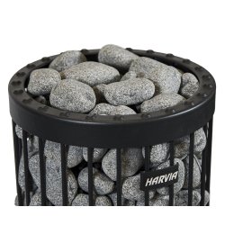 Harvia saunasten - runde 15 kg.