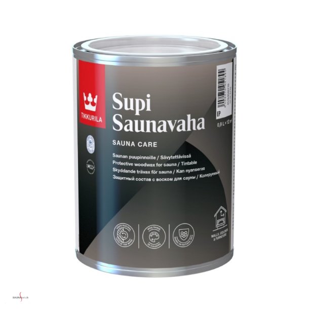 Supi saunavoks - Transparant 0,9l.